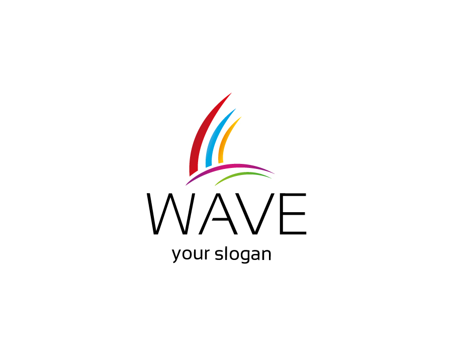 black wave logo